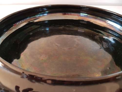 GLOBE CERAMICS -  MCM BLACK BOWL FROM SA CERAMIC STUDIO, GLOBE