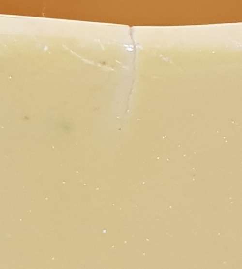 LUCIA WARE - MID CENTURY MODERN MATCHING PAIR OF CANARY YELLOW FREE FORM VASES