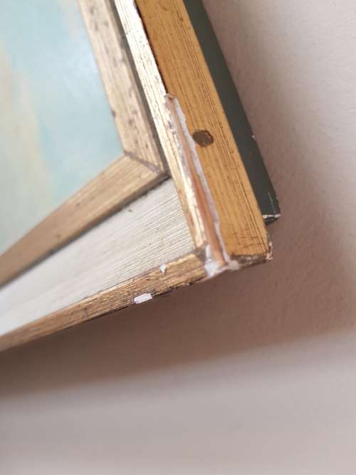 Original J L Faure (SA 20th C) Oil on Board Mountainous Landscape