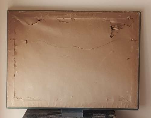 Original J L Faure (SA 20th C) Oil on Board Mountainous Landscape