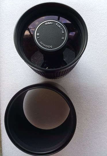 Vintage RMC Tokina 1:8 500mm Mirror Lens