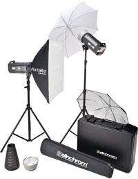Elinchrom Complete Studio Kit with 3 lamps + wireless and accessories