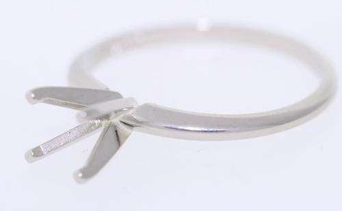 14K SOLID GOLD SEMI MOUNT RING SETTING, 2GRAMS,  FITS 1CT-3CT DIAMOND OR GEMSTONE