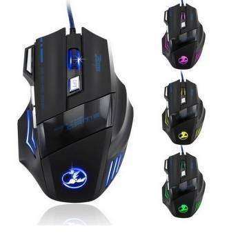 3200 DPI 7 Button LED Optical USB Wired Gaming Mouse