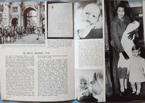 British Royals: 4 books/ booklets from Queen Elizabeth II`s younger days