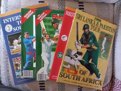 Cricket tour programmes and fan guides