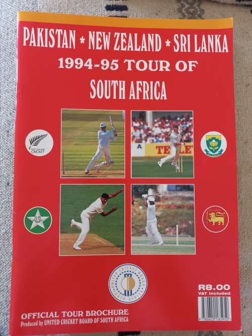 Cricket tour programmes and fan guides