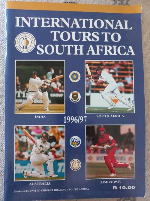 Cricket tour programmes and fan guides