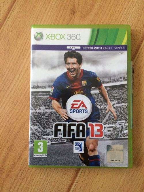 XBOX 360 Cosole 500GB with 1 Controller and 4 Games