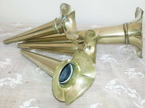 ANTIQUE, TALL AND STATELY, TABLE CENTRE SILVER PLATED, EPERGNE WITH 4 FLUTES