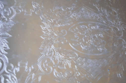 VINTAGE, AND PRETTY....SILVER PLATED TRAY IN VERY GOOD CONDITION