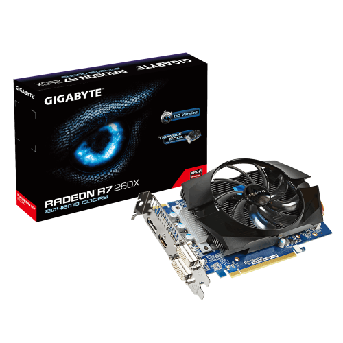 Gigabyte Radeon R7 260X 2GB GDDR5 Graphics Card