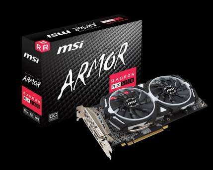 MSI Radeon RX580 8GB OC Edition