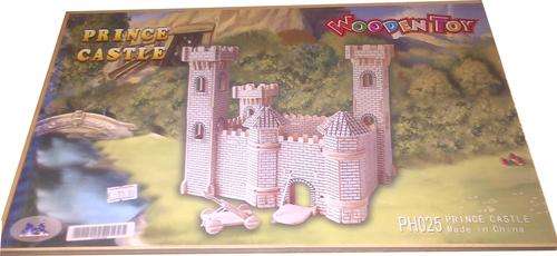 Wooden 3D puzzle Prince castle