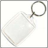 Keyring K01 Blank (Print size: 31mm X 41mm) (Pack of 50)