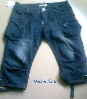 ****3/4****** MISS EVA LADIES THREE QUARTER JEANS****** SIZE 30, 32, 34, 36 &38******