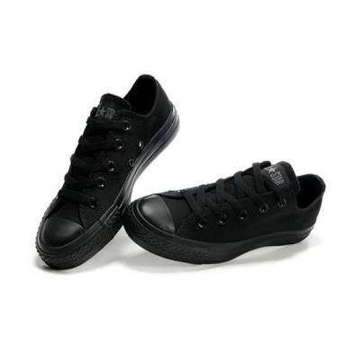 Converse All Star Black Mono Lo
