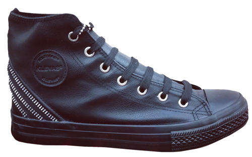 Ladies Klevas Tri Zip PU Boots