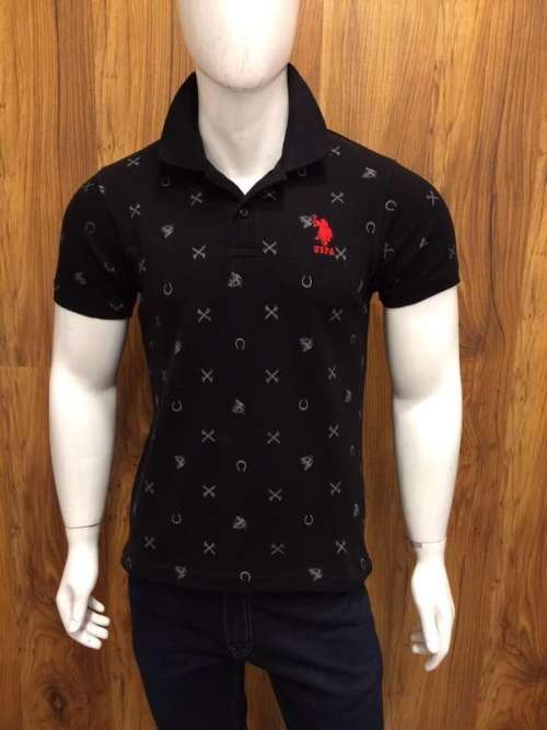 US POLO ASSN PIQUE GOLFER SLIM FIT SIZE LARGE!!!!!!!!!! MARKET PRICE R999.99