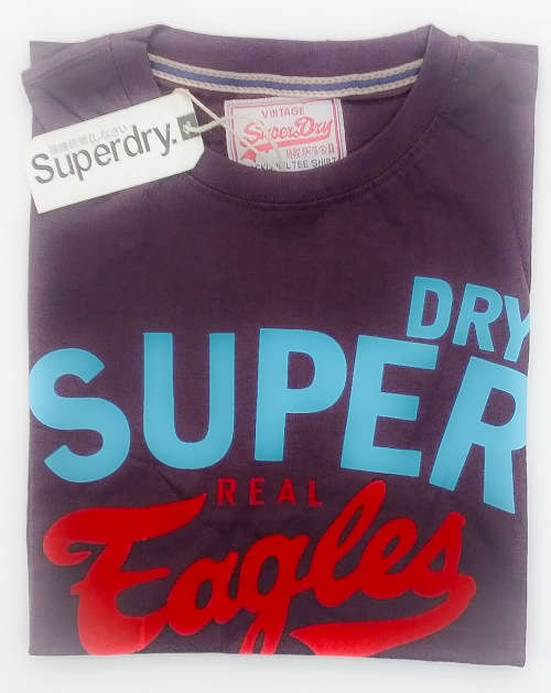 SUPERDRY VINTAGE CREW NECK TEE SLIM  FIT SIZE LARGE!!!!!!