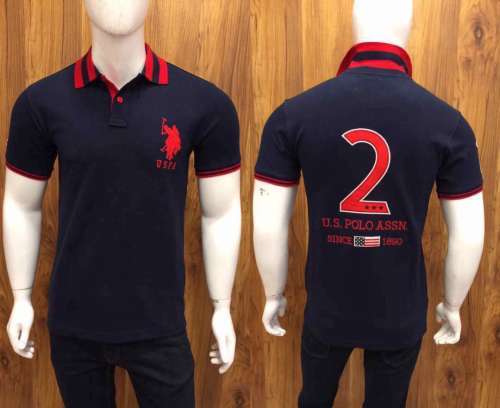 US POLO ASSN PIQUE GOLFER SLIM FIT SIZE LARGE!!!!!!!!!! MARKET PRICE R999.99