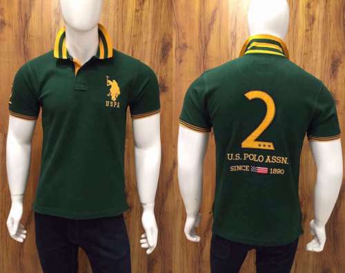 US POLO ASSN PIQUE GOLFER SLIM FIT SIZE LARGE!!!!!!!!!! MARKET PRICE R999.99