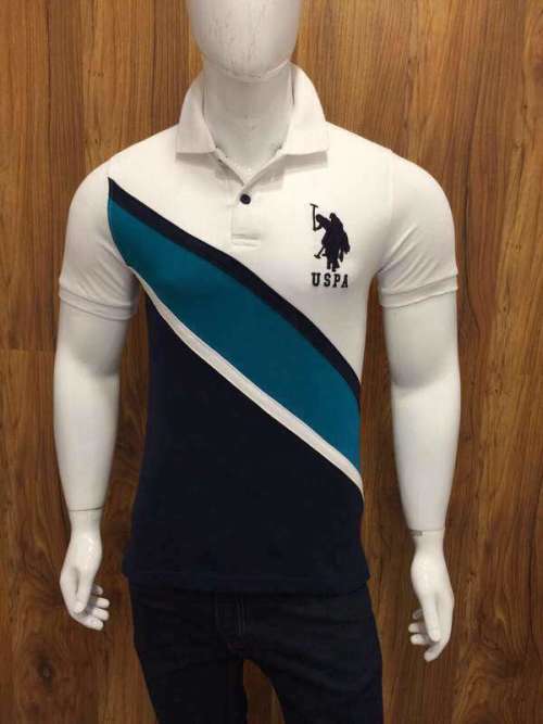 US POLO ASSN PIQUE GOLFER SLIM FIT SIZE MEDIUM!!!!!!!!!! MARKET PRICE R999.99