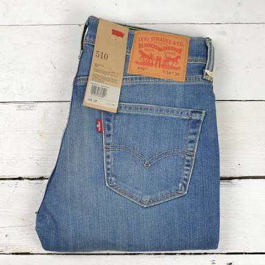 LEVIS'S ORIGNAL 510 INDIGO SKINNY JEANS FOR MEN W34 L34 !!!!!!MARKET VALUE R999.99