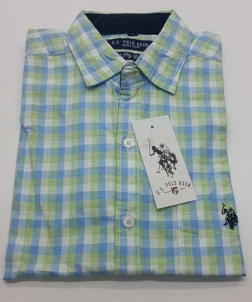 US POLO ASSN 2PLY COTTON SHIRT SIZE LARGE!!!!!!!!!! MARKET PRICE R999.99