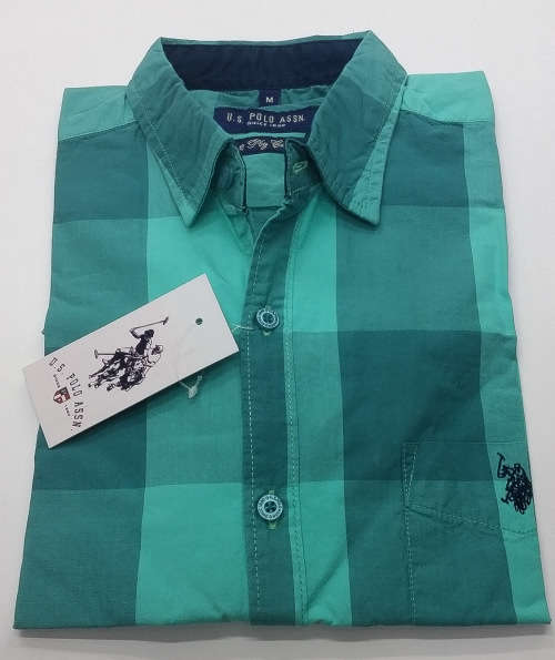 US POLO ASSN 2PLY COTTON SHIRT SIZE LARGE!!!!!!!!!! MARKET PRICE R999.99
