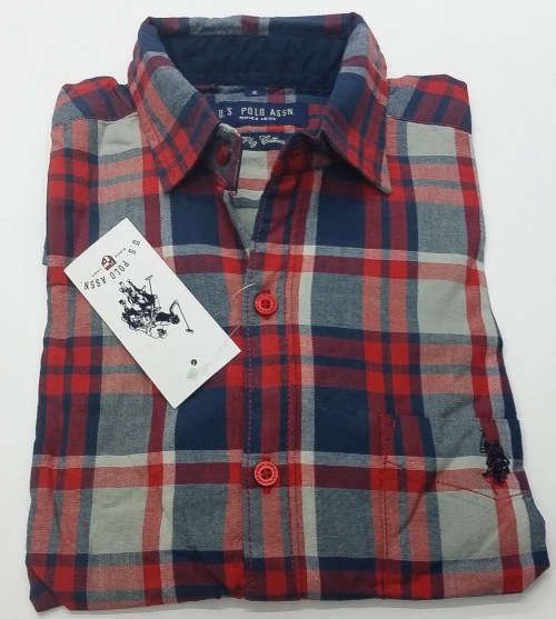 US POLO ASSN 2PLY COTTON SHIRT SIZE EXTRA LARGE!!!!!!!!!! MARKET PRICE R999.99