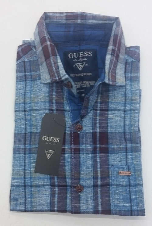 GUESS ORIGNAL L/S PREMIUM SHIRT SIZE SMALL !!!!!! MARKET VALUE R999.99