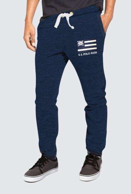 US POLO ASSN SWEAT PANTS FOR MEN SLIM FIT SIZE LARGE !!!!!! NAVY