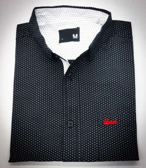 UZZI ORIGNAL L/S COTTON SHIRT SLIM FIT SIZE MEDIUM !!!!!! FACTORY OVER RUNS