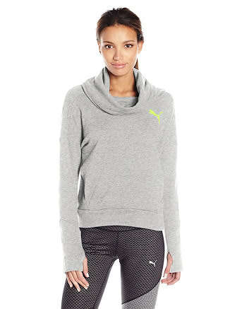 PUMA ORIGNAL ELEVATED ROLL NECK SWEAT TOP FOR WOMEN SIZE MEDIUM!!!!!! MARKET VALUE R999.99