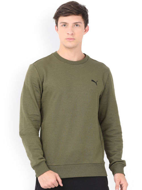 PUMA ORIGNAL ESS CREAW SWEAT FOR MEN SIZE MEDIUM !!!!!! MARKET VALUE R1299.99