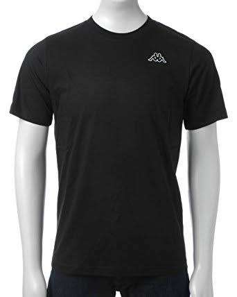 K A P P A ITALIA TEE FOR MEN BLACK SIZE MEDIUM !!!!!!!!