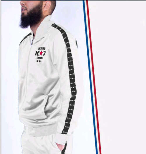 k 7 ORIGINAL TRACK JACKET SIZE SMALL !!!!! LATEST