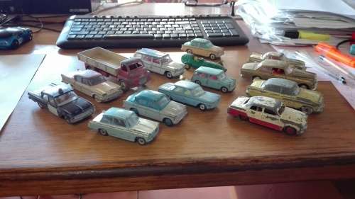 Collection of Dinky and corgi toys bid per car to take all 14x