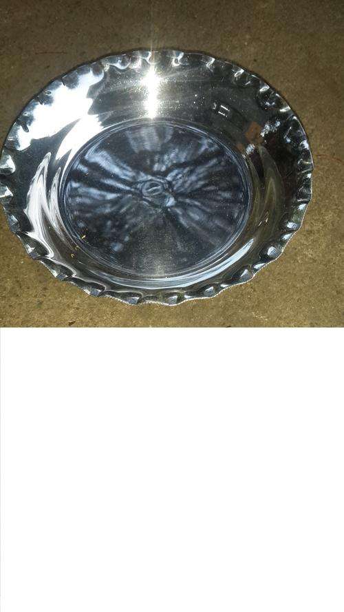 Indian silver bon bon dish