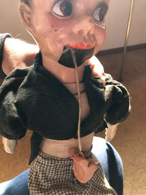 Very old Charlie ventriloquist doll!