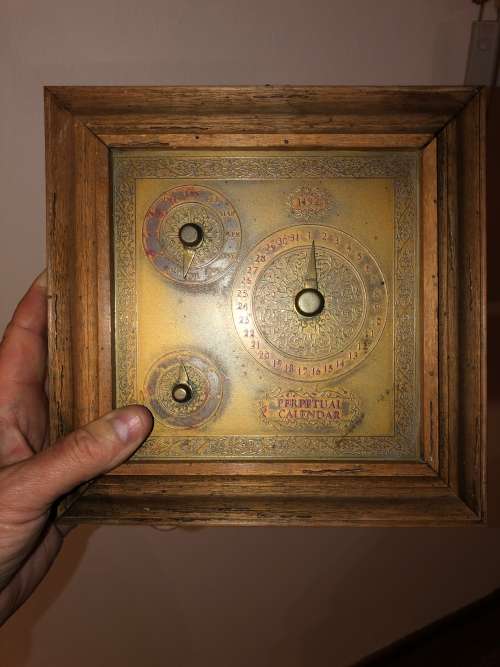Beautiful old Perpetual Calender