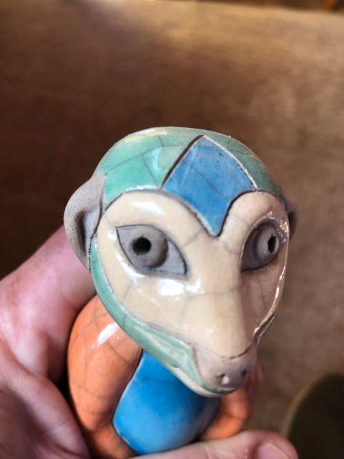 Two Very Much In Love Raku Meerkats