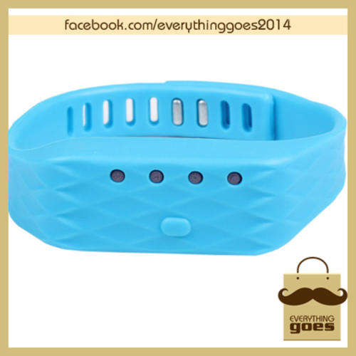 New Fitness Sport Wireless Activity & Sleep Tracker Wristband Pedometer - Blue