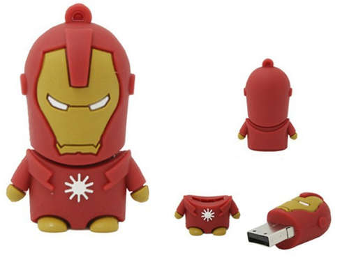 Ironman Flash Drive - 8 GB - USB 2.0