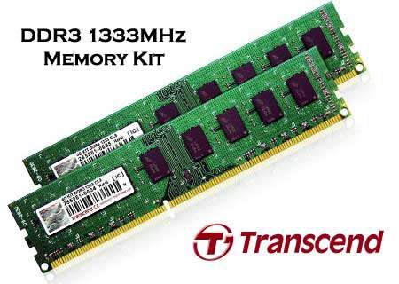 6GB Transcend DDR3 1333