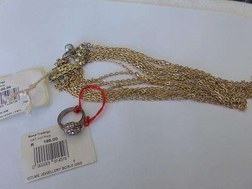 Costume Jewellery - Necklace and Ring