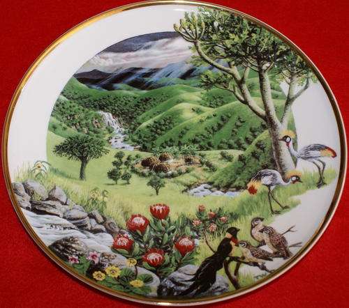 Antique The Heritage Collection. Summer Rains in Natal. Trevor Wood.