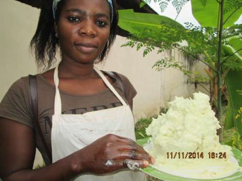 1 kg Raw Organic SHEA BUTTER Unrefined plus 1 Bar African Black Soap free