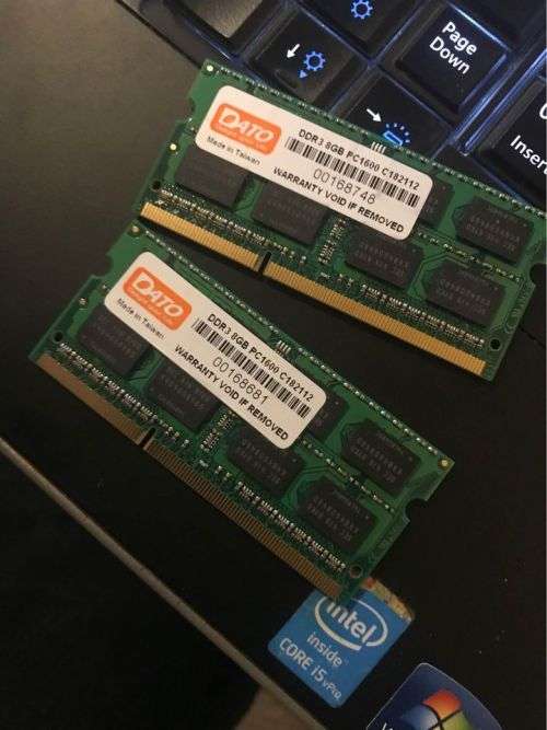 8GB DDR3 RAM